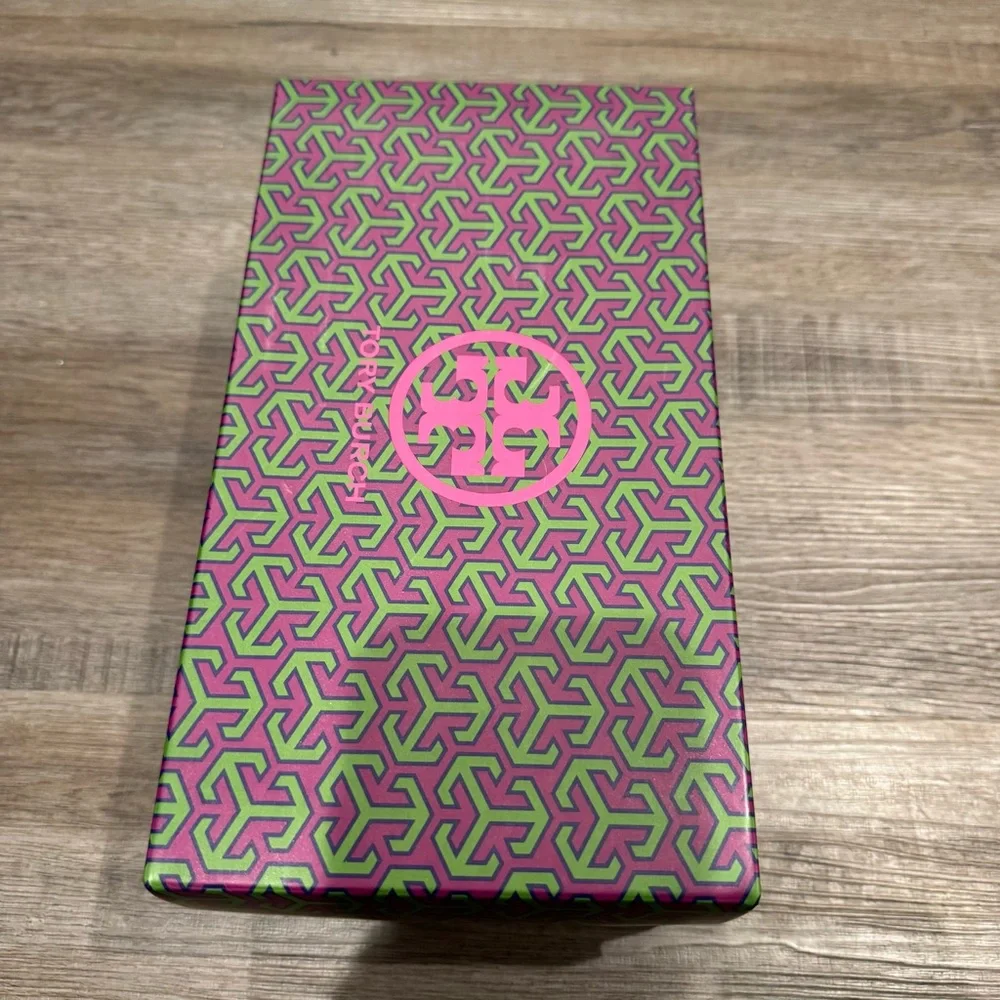 Tory Burch Studded Logo Jelly New Ivory Thong Flip Flop Sandals - Picture 8 of 8